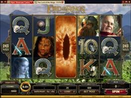 Lord of the Rings slot by Microgaming